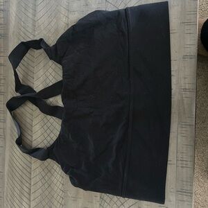Athleta Longline Black Sports Bra